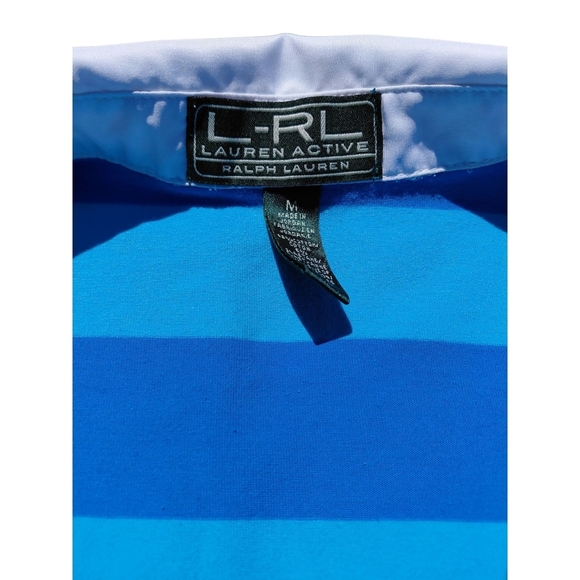 Ralph Lauren Blue Fitted Polo Tee - Picture 6 of 7